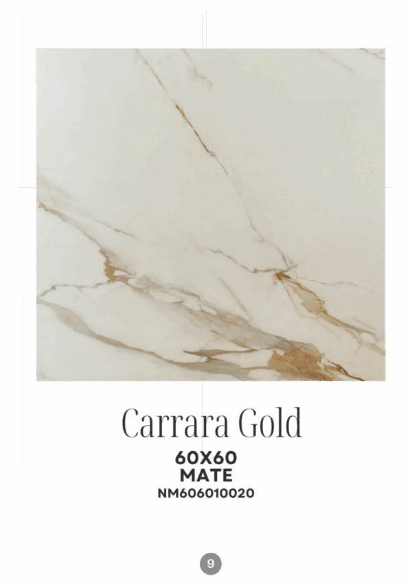 CARRARA GOLD 60X60 MATE