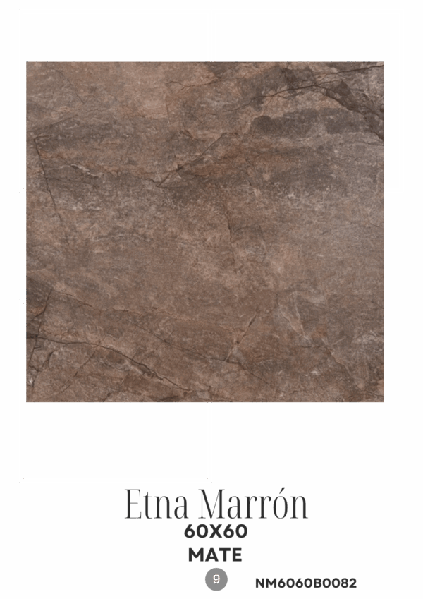 ETNA MARRON 60X60 MATE