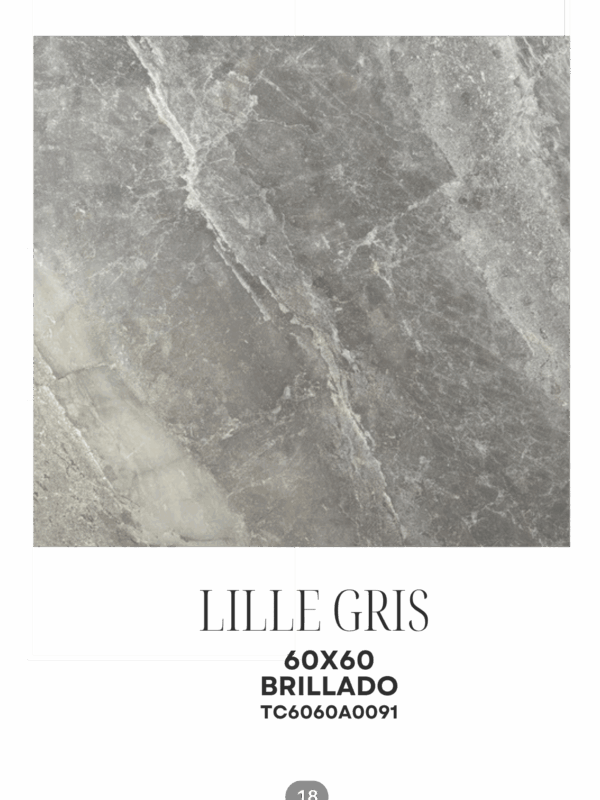 LILLE GRIS 60X60 BRILLADO