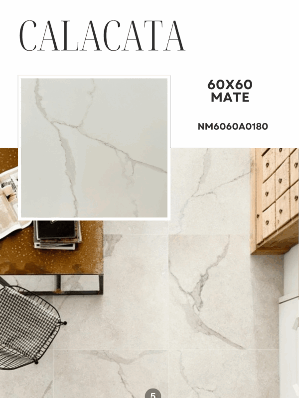 CALACATA 60X60 MATE