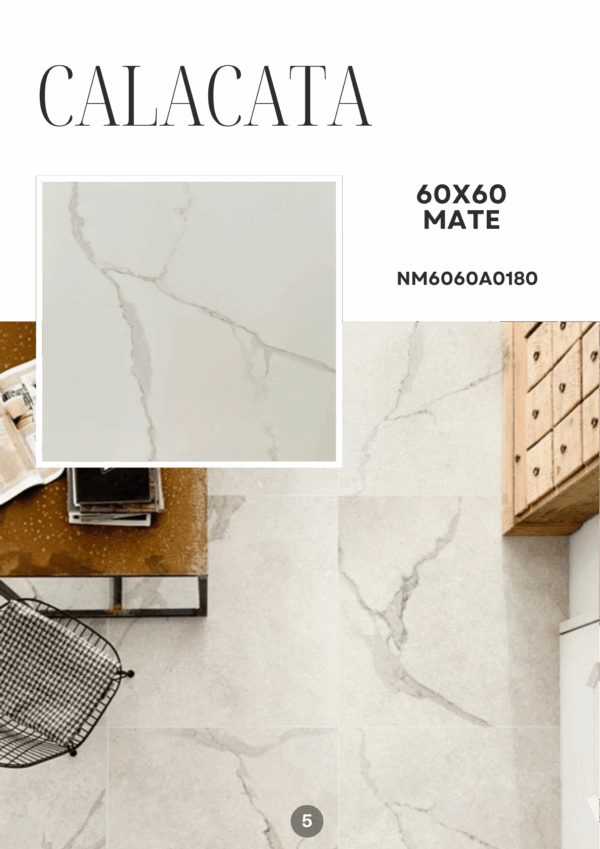 CALACATA 60X60 MATE