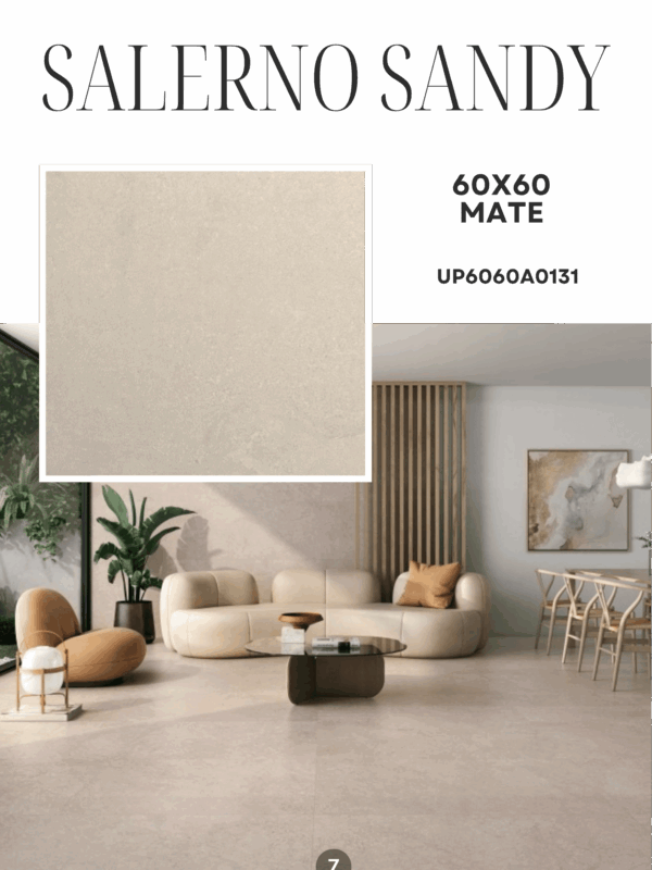 SALERNO SANDY 60X60 MATE